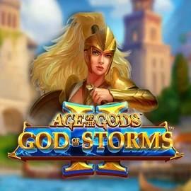 Age Of The Gods: God Of Storms 2 casino game by Playtech – featured logo at Bonuskong Casino