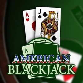 American Blackjack logo – Table Games by Habanero at Bonuskong Casino