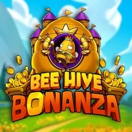 Bee Hive Bonanza slot logo by NetEnt at Bonuskong Casino