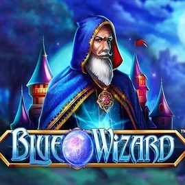Blue Wizard logo by Quickspin at Bonuskong Casino