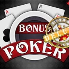 Bonus Poker Deluxe - 3 Hands logo by RTG (Reel Time Gaming) at Bonuskong Casino