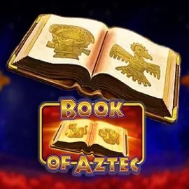 Book of Aztec online game logo by Amatic Industries on bonus-kong-be.com