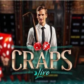 Live Casino logo of Live Craps from Evolution at Bonuskong Casino