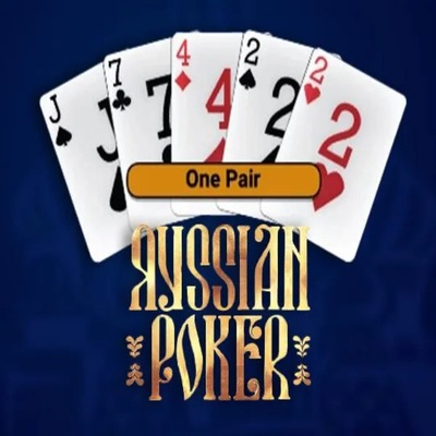 Russian Poker slot visual from OneTouch Games available on bonus-kong-be.com