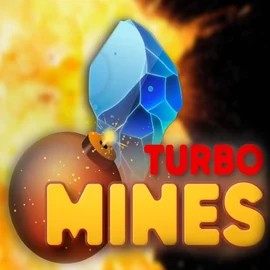 Turbo Mines logo by Turbo Games at Bonuskong Casino